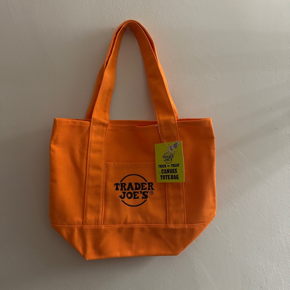 Trader Joe’s Trick or Treat canvas tote bag